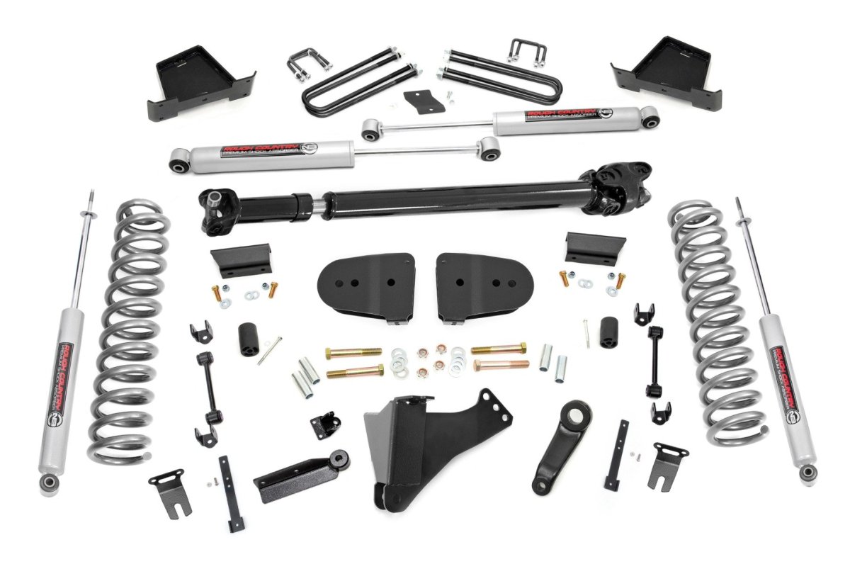 Ford F-350 Super Duty Suspension Lift Kit - Rough Country - 6 Inch Lift Kit - '23-'24
